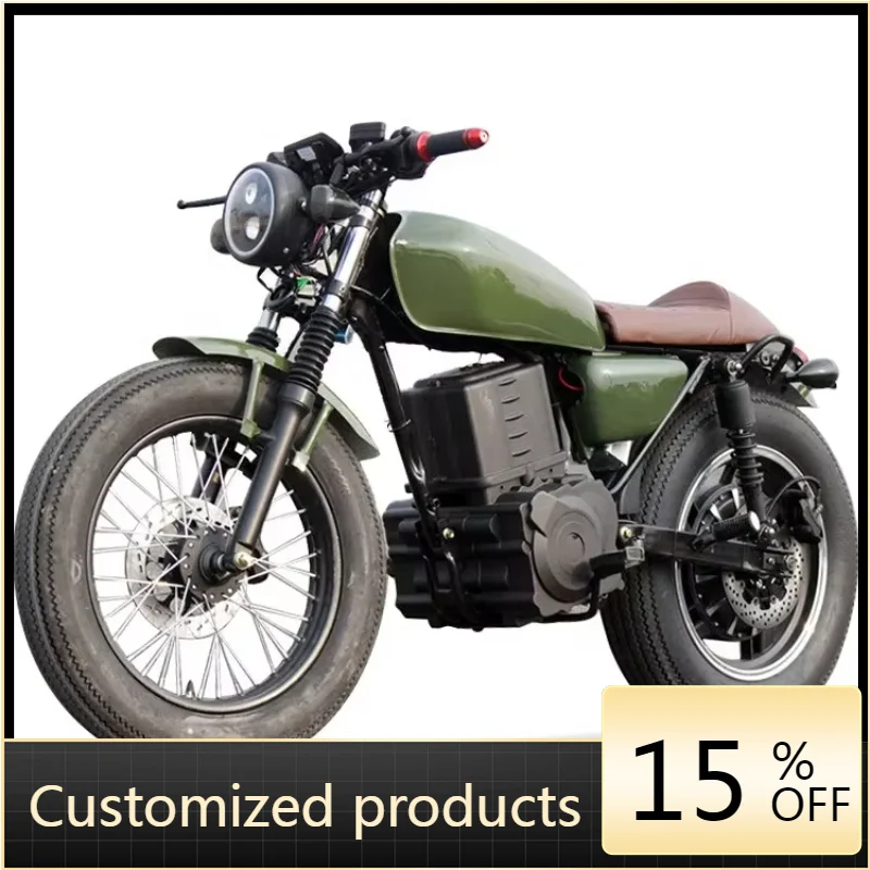 Luyuan Super Power 2000w Cafe Racer Motorbike Super Long Range Electric Bike Retro Electric Motorcycle
Luyuan Super Power 2000w Cafe Racer Motorbike Super Long Range Electric Bike Retro Electric Motorcycle