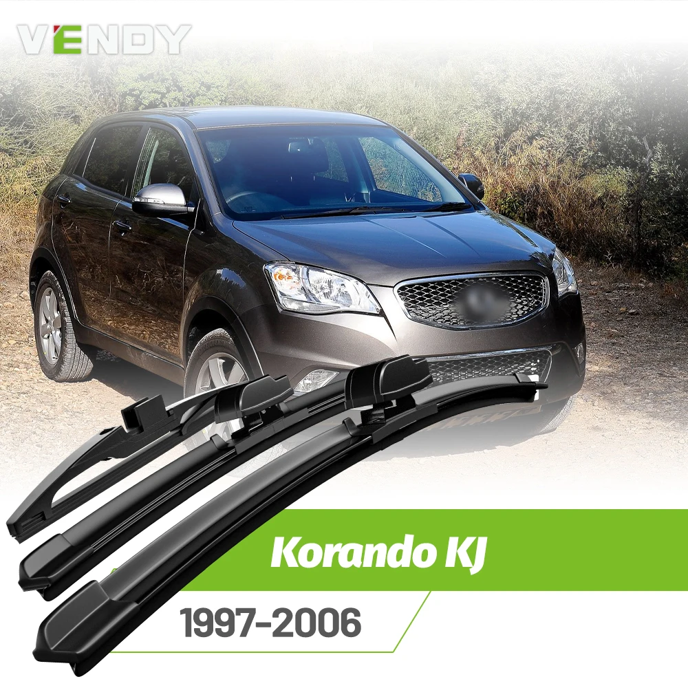 Front & Rear Wiper Blades Set For Ssangyong Korando KJ 1997-2006 Windshield Windscreen Window Rain Brushes 17"+17"+11"
Front & Rear Wiper Blades Set For Ssangyong Korando KJ 1997-2006 Windshield Windscreen Window Rain Brushes 17"+17"+11"