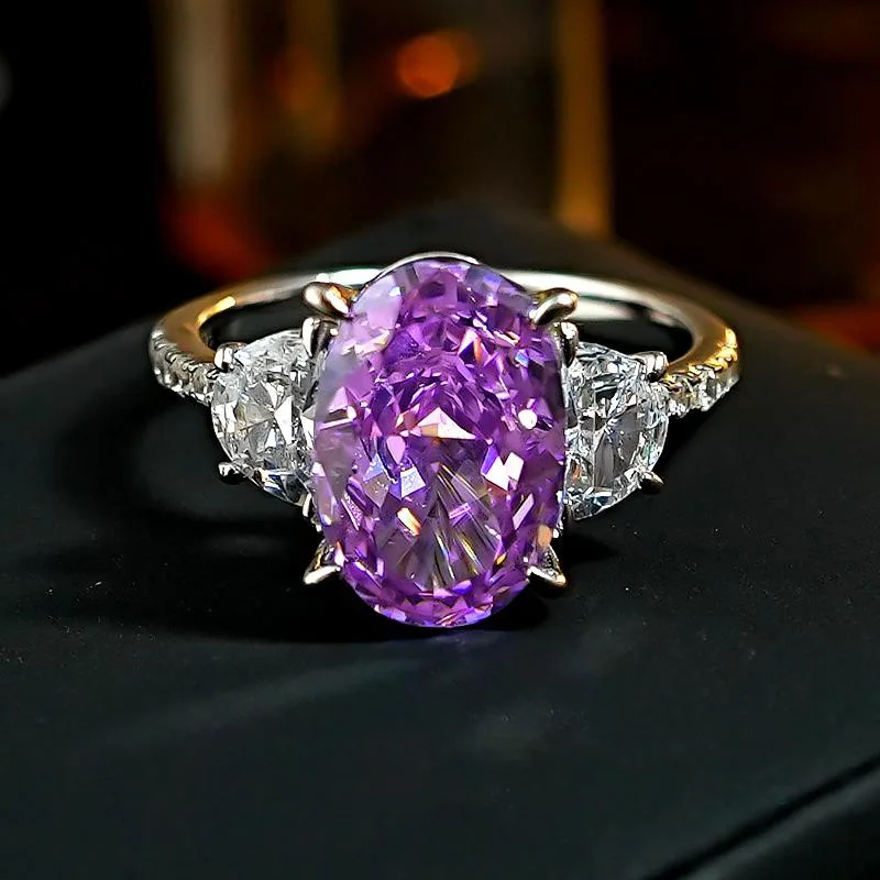 Starry Sky Purple Zirconia Comparable to Ice Flower Cut Light Luxury Fashion Open Ring Inlaid with Elegant Versatile
Starry Sky Purple Zirconia Comparable to Ice Flower Cut Light Luxury Fashion Open Ring Inlaid with Elegant Versatile