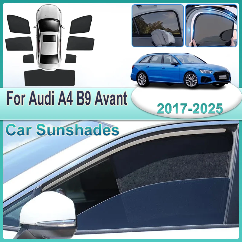 Car Sunshade For Audi A4 B9 Avant Accessorie Interior 2017-2025 2020 Visor Mesh Anti-UV Heat Insulation Windshield Frame Curtain
Car Sunshade For Audi A4 B9 Avant Accessorie Interior 2017-2025 2020 Visor Mesh Anti-UV Heat Insulation Windshield Frame Curtain