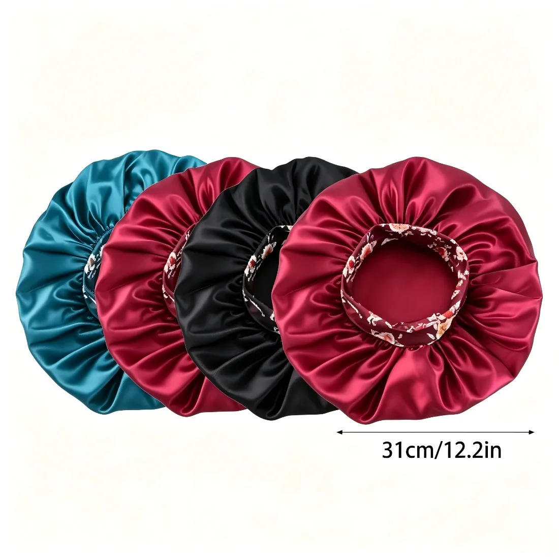 3Pcs Women Satin Sleep Bonnets, Elastic Edge Floral Leaf & Solid Printed Hair Wrap Caps, Breathable High Density Night Hair Cover, Premium Hair Protection Headwear for Natural Hair Care, Chemo Patients Recovery Use and All Season Daily Night Sleeping.
3Pcs Women Satin Sleep Bonnets, Elastic Edge Floral Leaf & Solid Printed Hair Wrap Caps, Breathable High Density Night Hair Cover, Premium Hair Protection Headwear for Natural Hair Care, Chemo Patients Recovery Use and All Season Daily Night Sleeping.