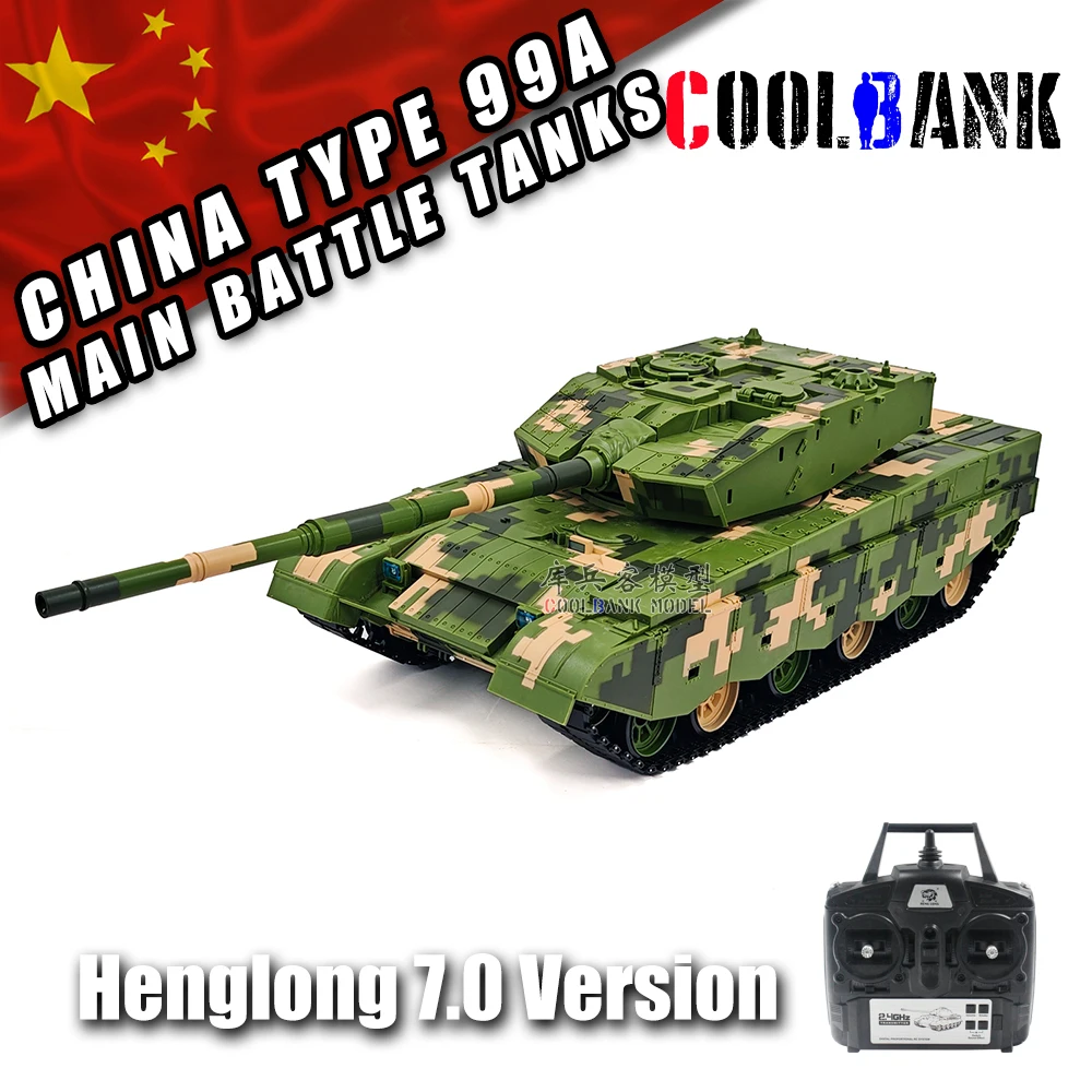 Henglong 1/16 PLA ZTZ- 99A IR Battle RC Tank MBT Military Army Model 2.4G RTR Hobby-Grade Men Military Vehicles Toys For Adluts
Henglong 1/16 PLA ZTZ- 99A IR Battle RC Tank MBT Military Army Model 2.4G RTR Hobby-Grade Men Military Vehicles Toys For Adluts