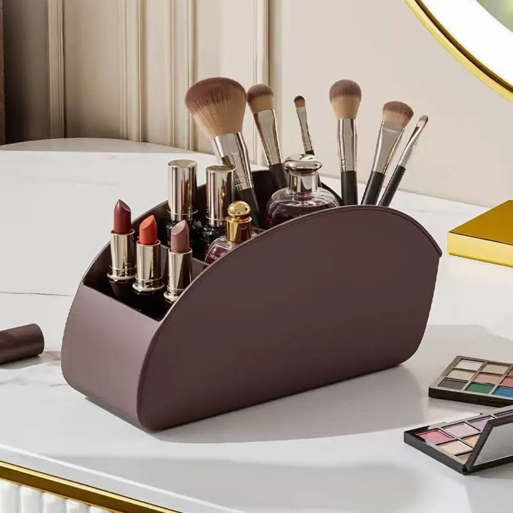 5 Compartments Remote Control Holder Multifunctional Solid Color Makeup Brush Storage Bucket Space-Saving Simple
5 Compartments Remote Control Holder Multifunctional Solid Color Makeup Brush Storage Bucket Space-Saving Simple
