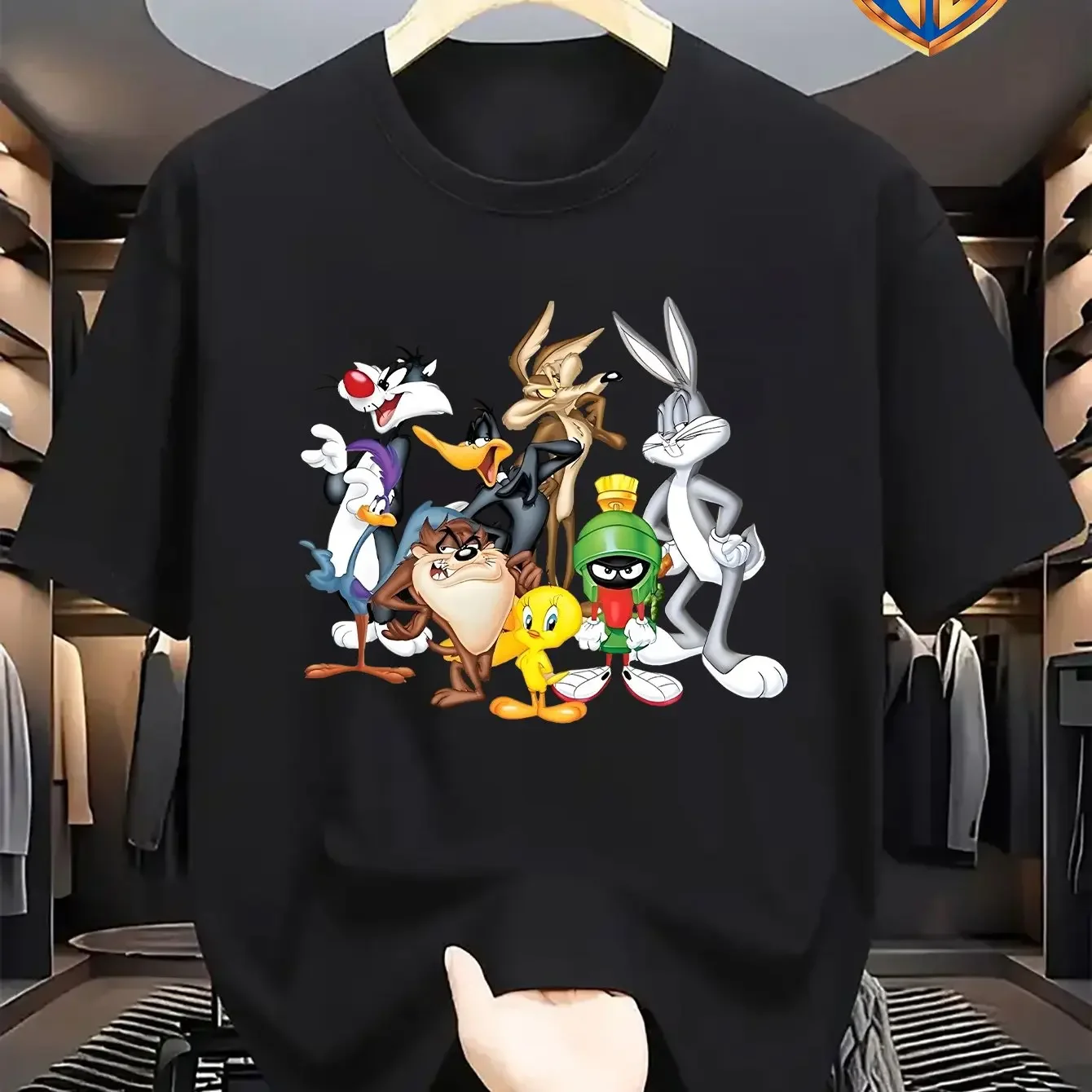 Looney Tunes All-Star T-Shirt, Bringing Back Memories of Cartoon Golden Age Innocence - Summer Round Neck Casual Comfortable
Looney Tunes All-Star T-Shirt, Bringing Back Memories of Cartoon Golden Age Innocence - Summer Round Neck Casual Comfortable