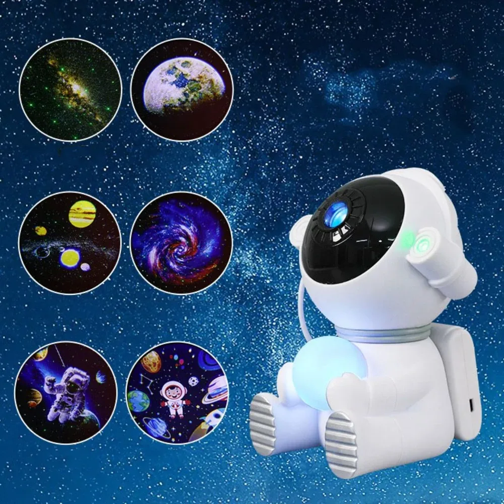New Astronaut Galaxy Star Projector 6 in 1 Starry Sky Night Light USB Rotating Colorful Led Lamp For Children Room
New Astronaut Galaxy Star Projector 6 in 1 Starry Sky Night Light USB Rotating Colorful Led Lamp For Children Room