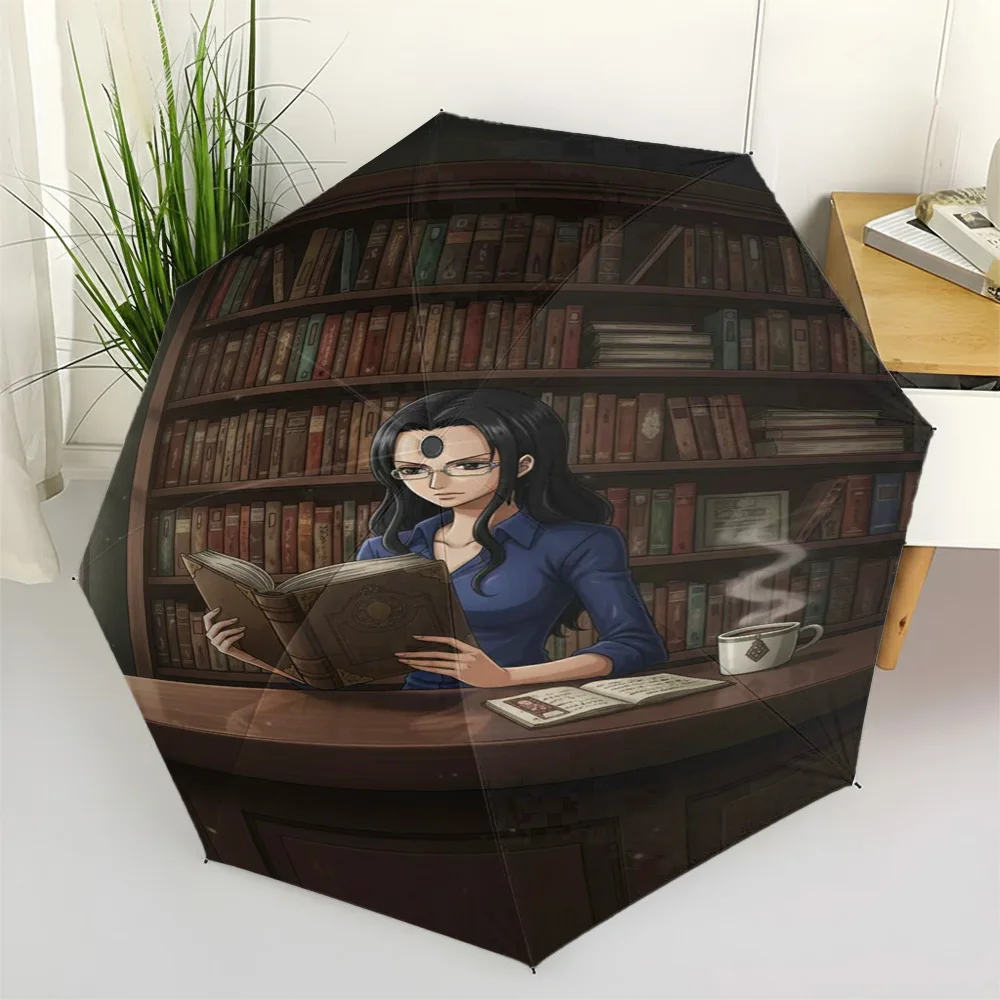 One Piece Nico Robin Library Scene Reading Books Coffee Cup Anime Art Automatic Folding Umbrella Windproof Waterproof UV Protect
One Piece Nico Robin Library Scene Reading Books Coffee Cup Anime Art Automatic Folding Umbrella Windproof Waterproof UV Protect