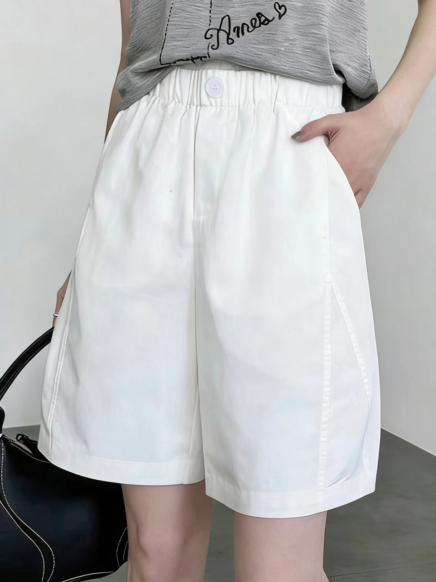 Summer Thin High Waist Wide Leg Loose Casual Floral Shorts Women's New Style 2026 Elastic Bend Knife Five Shorts Polyester Fiber
Summer Thin High Waist Wide Leg Loose Casual Floral Shorts Women's New Style 2026 Elastic Bend Knife Five Shorts Polyester Fiber