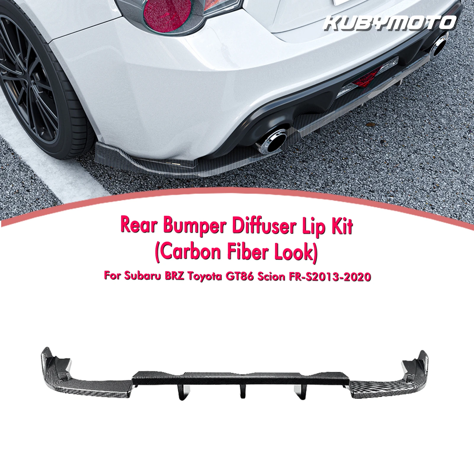 Car Rear Bumper Lip Diffuser Splitter Lips Boot Bracket Spoiler For Subaru BRZ 2013-2021 Scion FR-S 2013-2016 Exhaust Plate
Car Rear Bumper Lip Diffuser Splitter Lips Boot Bracket Spoiler For Subaru BRZ 2013-2021 Scion FR-S 2013-2016 Exhaust Plate