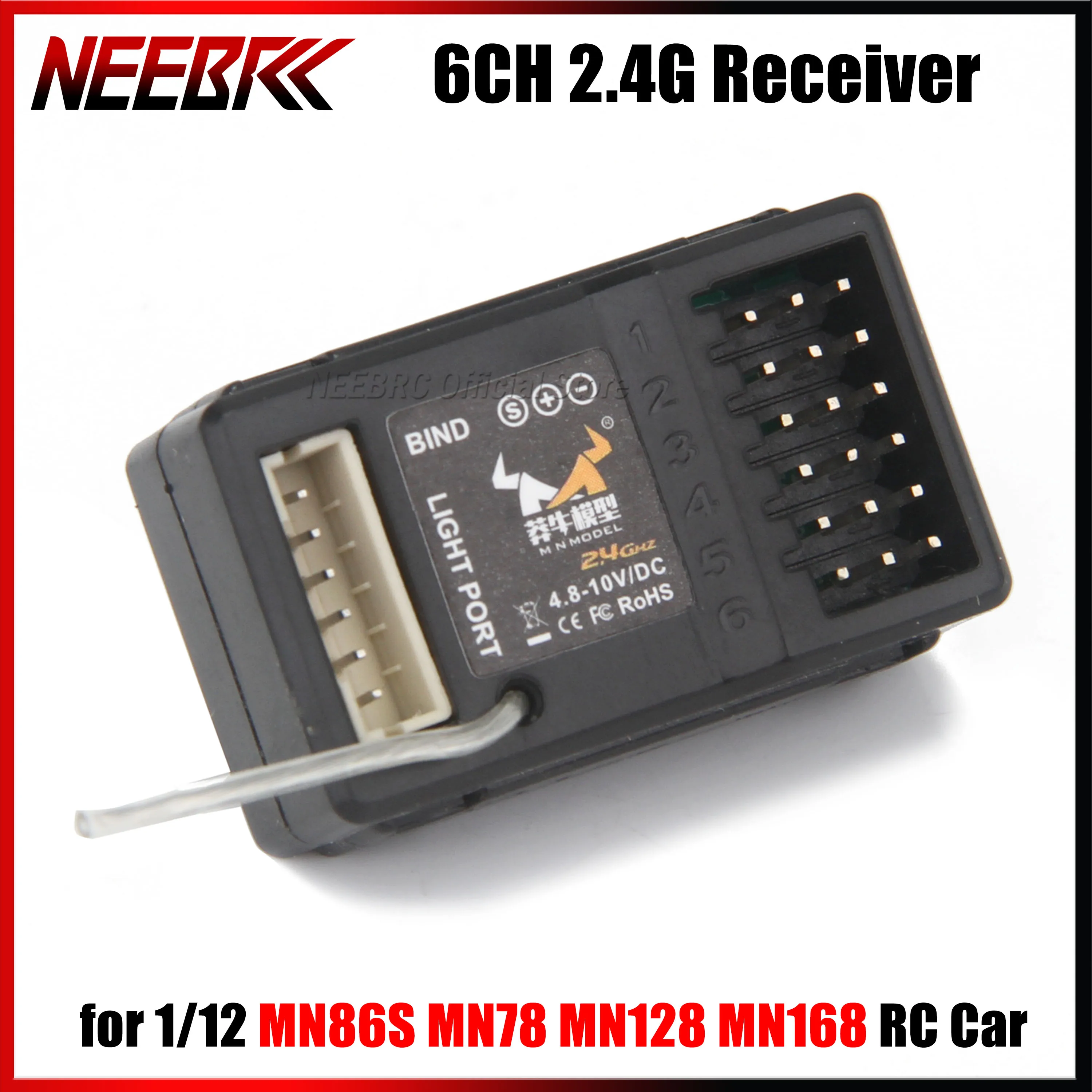 6CH 2.4G Receiver Linkage LED Light Group 4.8-10V DC for 1/12 MN MN82 MN86S MN78 MN99S MN128 MN168 RC Crawler Car Boat Tank Part
6CH 2.4G Receiver Linkage LED Light Group 4.8-10V DC for 1/12 MN MN82 MN86S MN78 MN99S MN128 MN168 RC Crawler Car Boat Tank Part