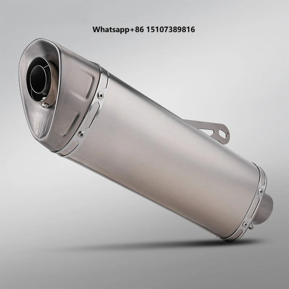 Universal 51mm Motorcycle Exhaust System Modified Stainless Steel Silver AK Escape Muffler DB R6 ZX4R ZX6R CBR600
Universal 51mm Motorcycle Exhaust System Modified Stainless Steel Silver AK Escape Muffler DB R6 ZX4R ZX6R CBR600