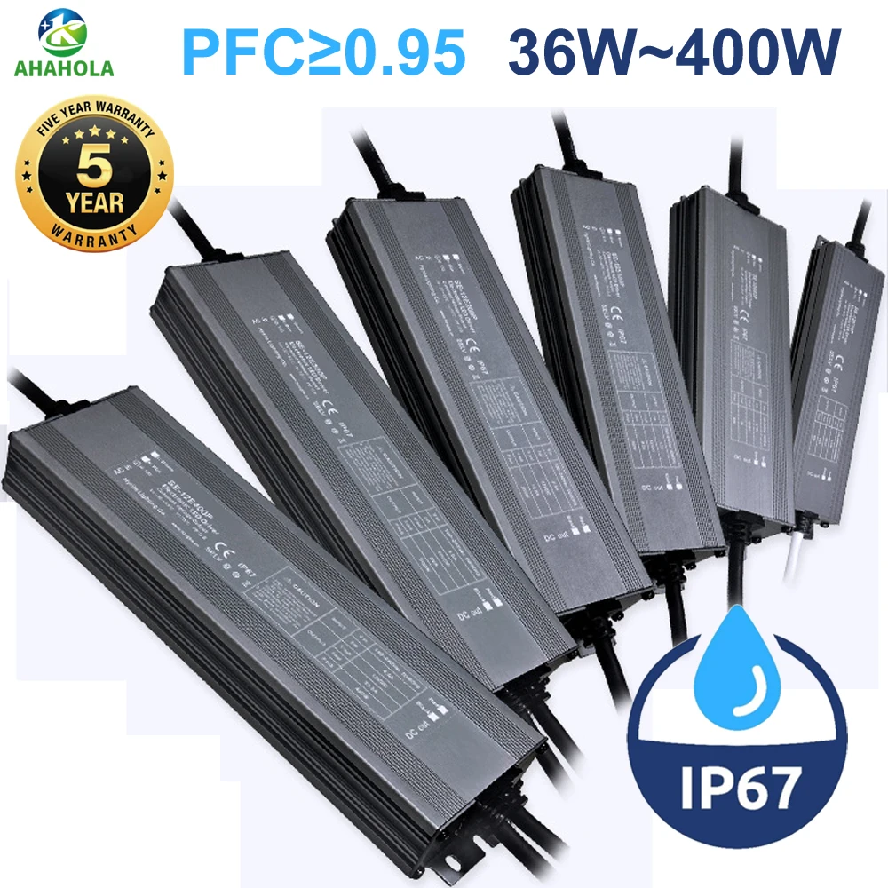 Waterproof Power Supply 220 to 12 24 Volt AC to DC Transformers 36w 60w 100w 200w 300w 400w 12V 24V Switing Power Supply
Waterproof Power Supply 220 to 12 24 Volt AC to DC Transformers 36w 60w 100w 200w 300w 400w 12V 24V Switing Power Supply