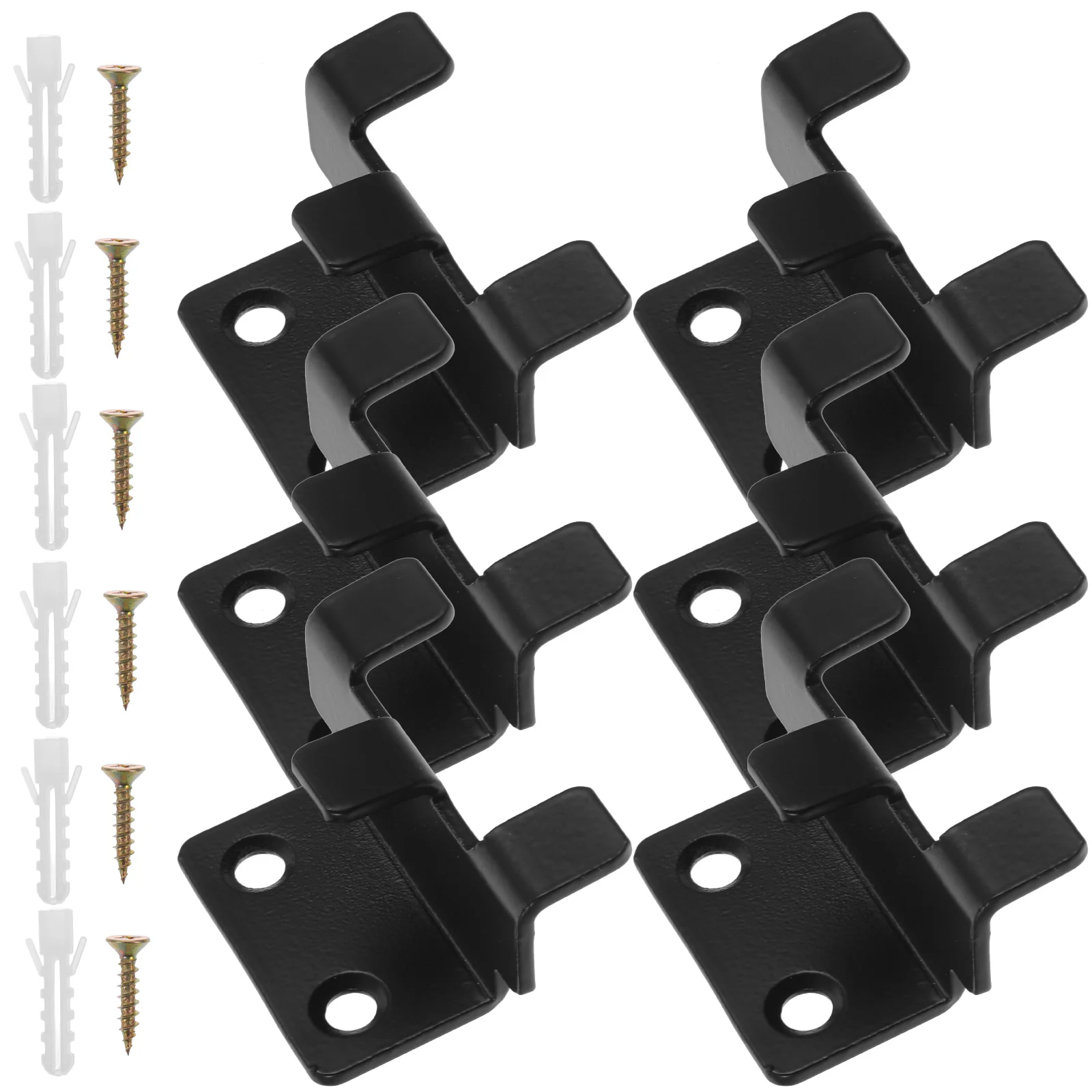 6 Sets Hook Tile Mirror Brackets for Heavy Photo Frame Wall Shelf Duty Holder Kit Black Support
6 Sets Hook Tile Mirror Brackets for Heavy Photo Frame Wall Shelf Duty Holder Kit Black Support