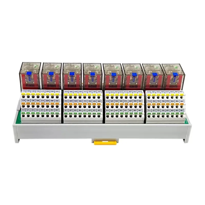 8-Channel Digital Output Relay Module with 4CO Plug-in 12/24/48/110VDC 110/220VAC (Optional) Electromagnetic Relay Theory
8-Channel Digital Output Relay Module with 4CO Plug-in 12/24/48/110VDC 110/220VAC (Optional) Electromagnetic Relay Theory
