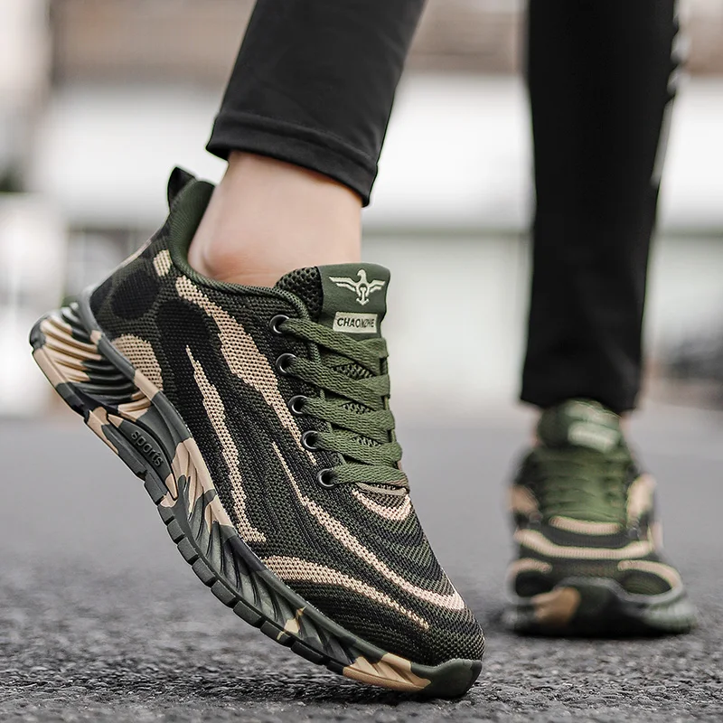 Камуфляжная обувь для мужчин и женщин, спортивные кроссовки для бега, освобождения, военная тренировочная обувь, повседневный камуфляж 44, весна-осень
Камуфляжная обувь для мужчин и женщин, спортивные кроссовки для бега, освобождения, военная тренировочная обувь, повседневный камуфляж 44, весна-осень