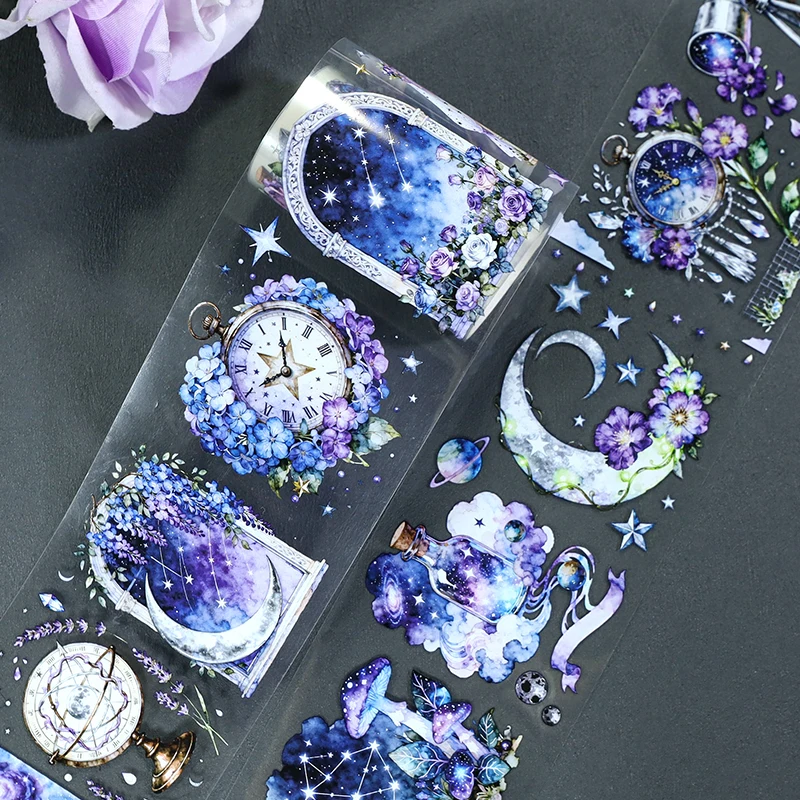 2m/Roll Stars And Moons PET Washi Tape Telescope Transparent Stickers Decorative Adhesive Tape For Diary Scrapbooking
2m/Roll Stars And Moons PET Washi Tape Telescope Transparent Stickers Decorative Adhesive Tape For Diary Scrapbooking