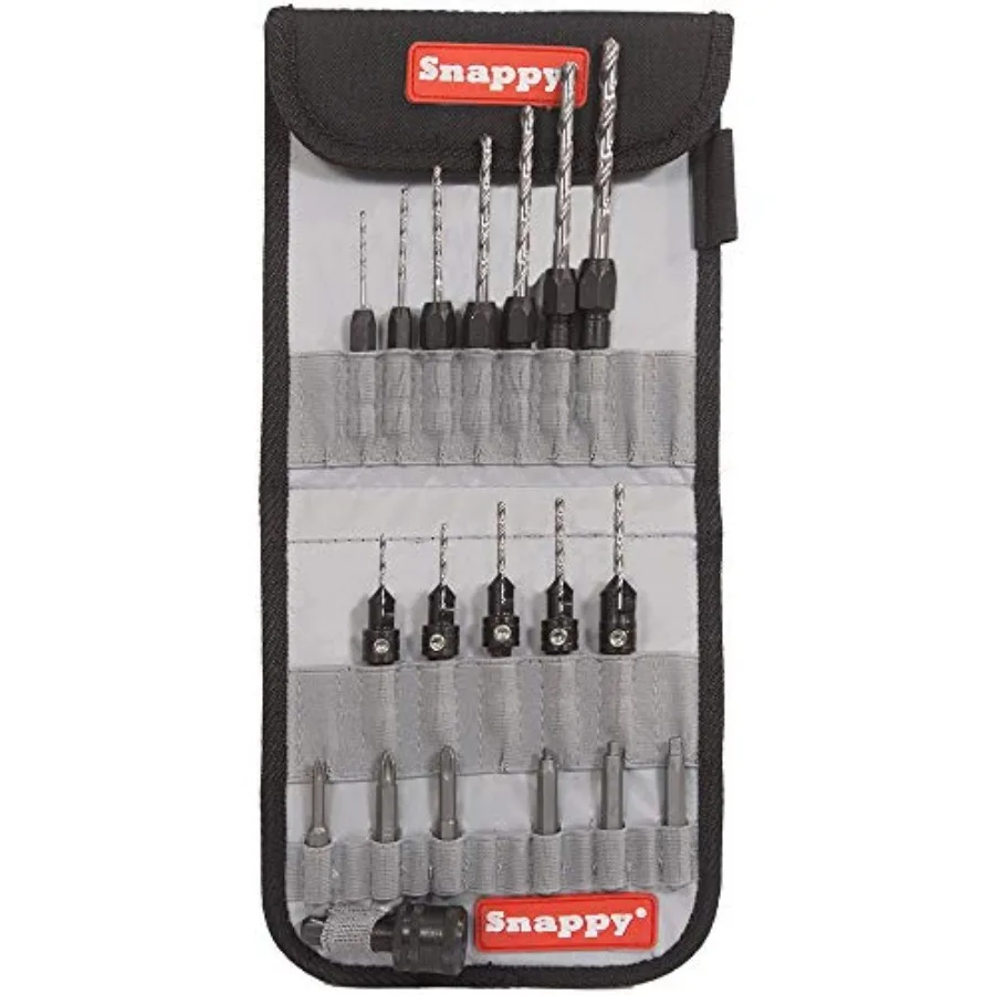 Tools 48025 5xGold Screw Countersinks 7xDrill Bit Adapters 6x2" Industrial Driver Bits 2xCountersink Stop Collars Hex Shank Soc
Tools 48025 5xGold Screw Countersinks 7xDrill Bit Adapters 6x2" Industrial Driver Bits 2xCountersink Stop Collars Hex Shank Soc
