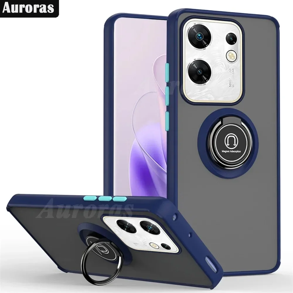 Auroras For Infinix Zero 30 4G Case With Magnetic Ring Translucent Solid Color Matte Hard Shell For InfinixZero 30 5G Back Cover
Auroras For Infinix Zero 30 4G Case With Magnetic Ring Translucent Solid Color Matte Hard Shell For InfinixZero 30 5G Back Cover