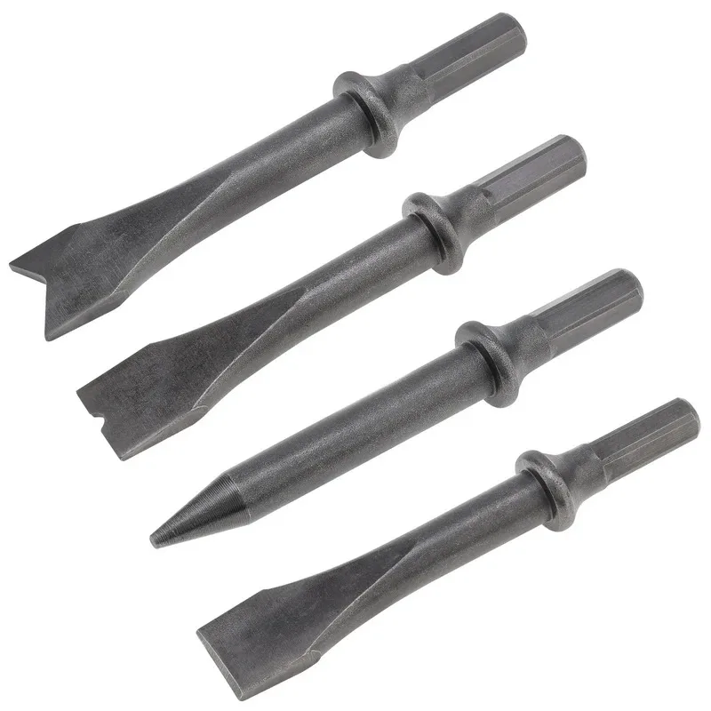4pcs/set Air Hammer Chisel Set Hexagonal Shank Heavy Duty Air Impact Head for Rusting Removal Cutting Pneumatic Chisel Set
4pcs/set Air Hammer Chisel Set Hexagonal Shank Heavy Duty Air Impact Head for Rusting Removal Cutting Pneumatic Chisel Set