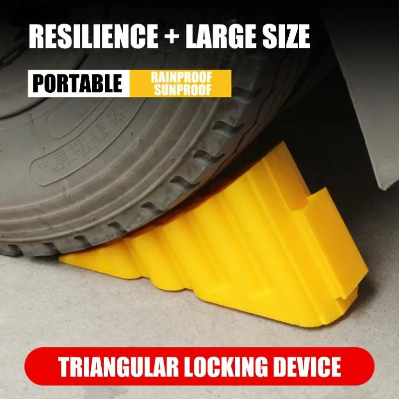 Wheel Chocks Wheel Stabilizer Slip Resistant Base Car Parking Safety Solution R6FB
Wheel Chocks Wheel Stabilizer Slip Resistant Base Car Parking Safety Solution R6FB