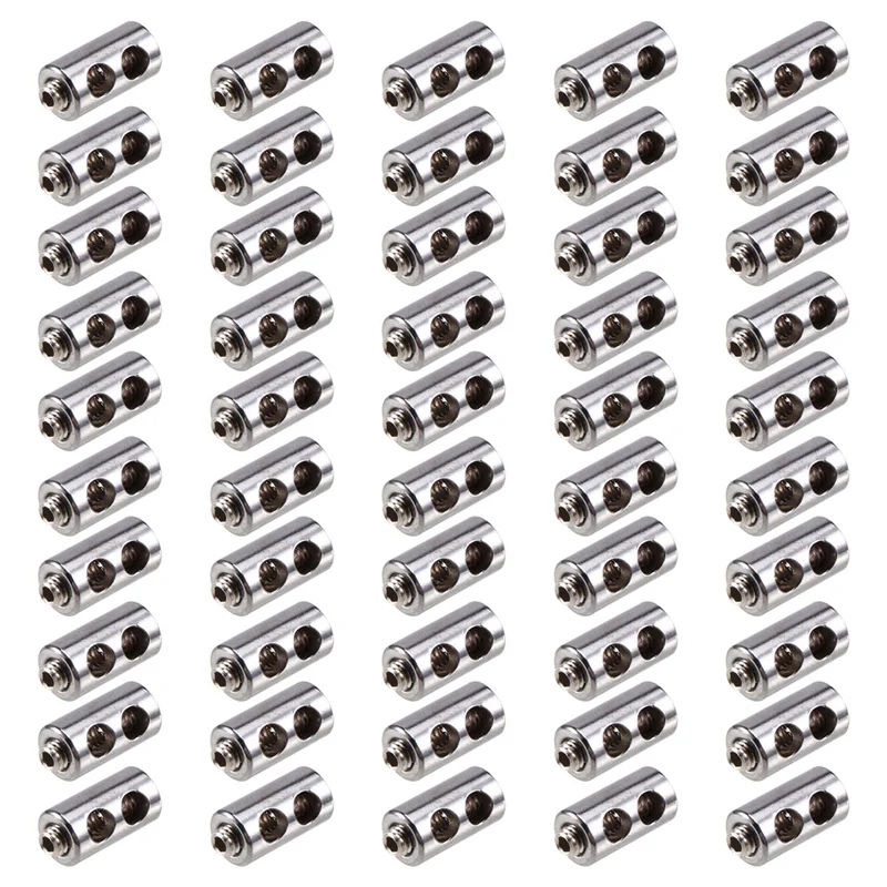 50PCS For 2-3Mm Wire Rope Clip Clamp Cable Fastener Adjustable Screw Copper Metal Fixture Sling Fixing Accessories
50PCS For 2-3Mm Wire Rope Clip Clamp Cable Fastener Adjustable Screw Copper Metal Fixture Sling Fixing Accessories