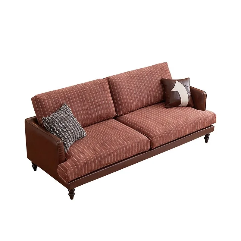 LTT home living room straight striped fabric sofa recliner bed and breakfast multi-person
LTT home living room straight striped fabric sofa recliner bed and breakfast multi-person