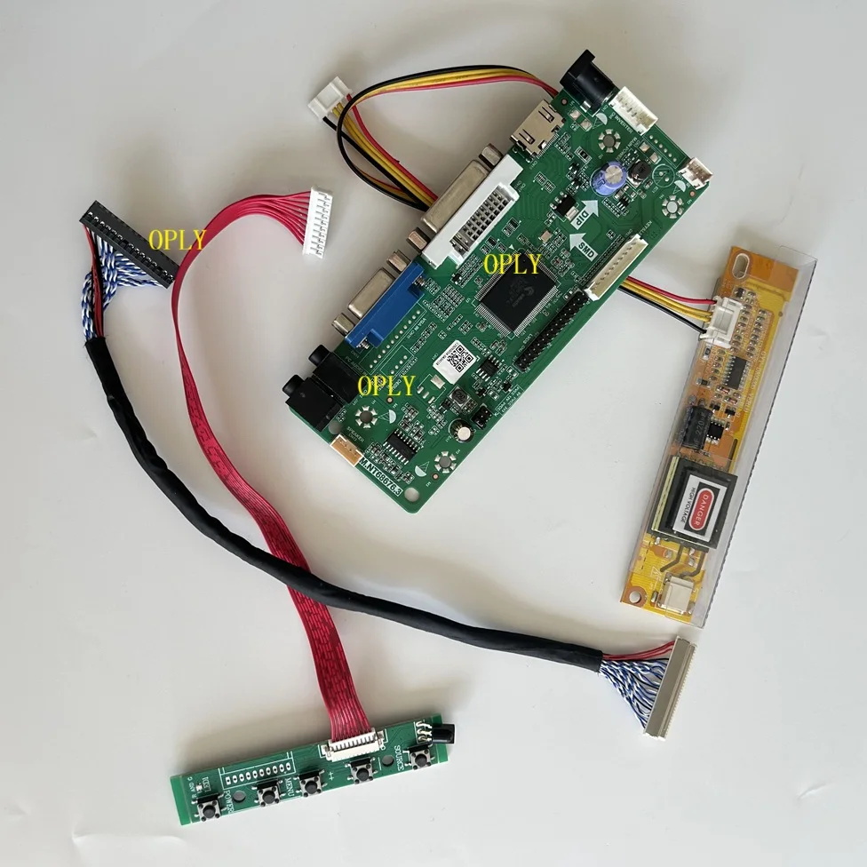M.NT68676 Controller Board Kit for LTN141W1 LTN141W1-L09/L05 LTN141A-L01 14.1" 1280X800 HDMI-compatible VGA DVI LCD Screen DIY
M.NT68676 Controller Board Kit for LTN141W1 LTN141W1-L09/L05 LTN141A-L01 14.1" 1280X800 HDMI-compatible VGA DVI LCD Screen DIY