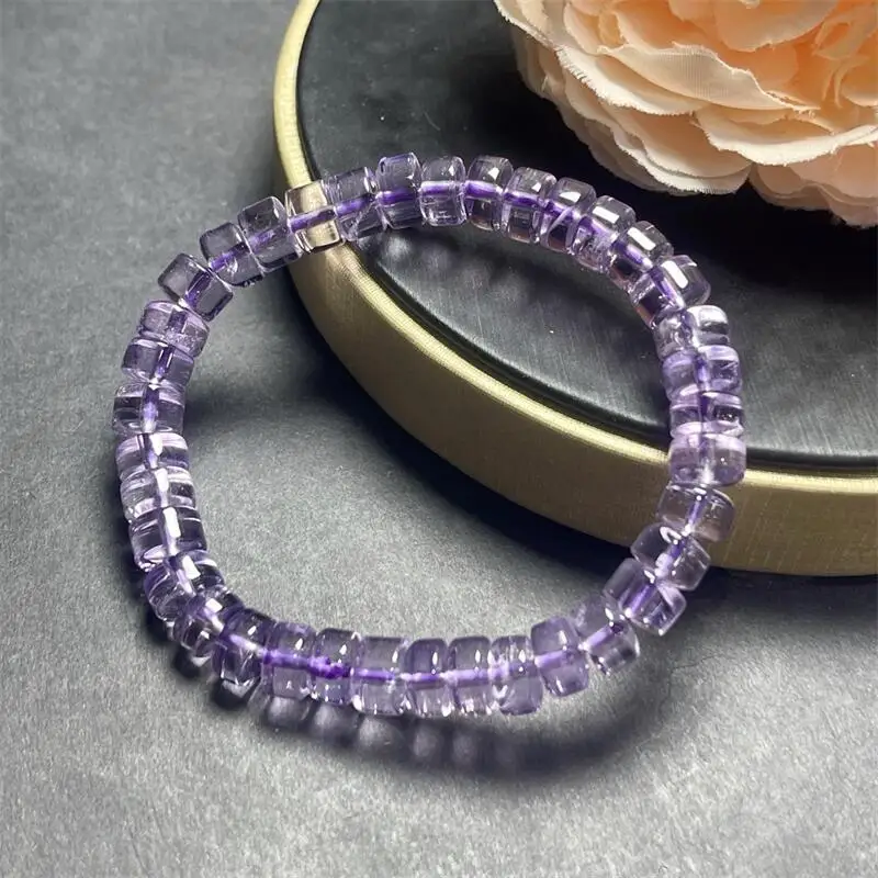 7.5MM Natural Amethyst Bead Bracelet Women Fashion Reiki Healing Energy Gemstone Wrist Jewelry Holiday Gift 1PCS
7.5MM Natural Amethyst Bead Bracelet Women Fashion Reiki Healing Energy Gemstone Wrist Jewelry Holiday Gift 1PCS