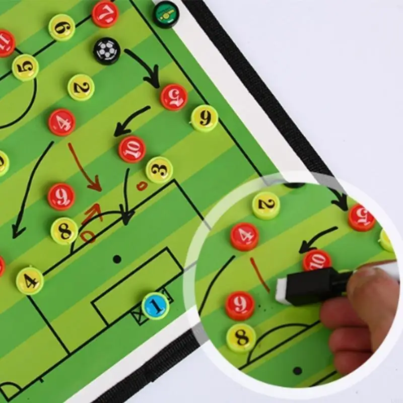 Football Basketball Coaching Clipboard with Sheets, Dry Erases Coaching Board Training Aids for Strategy
Football Basketball Coaching Clipboard with Sheets, Dry Erases Coaching Board Training Aids for Strategy