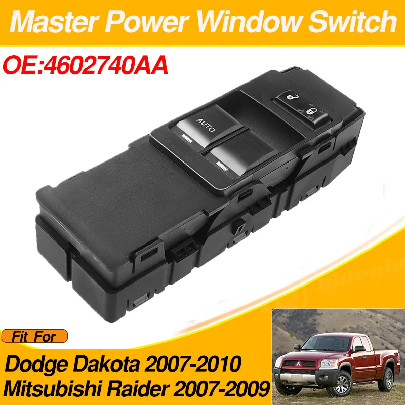 4602740AA 7 + 6 контактов Кнопка стеклоподъемника автомобиля для Dodge Dakota 2007-2010 Mitsubishi Raider 2007-2009
4602740AA 7 + 6 контактов Кнопка стеклоподъемника автомобиля для Dodge Dakota 2007-2010 Mitsubishi Raider 2007-2009
