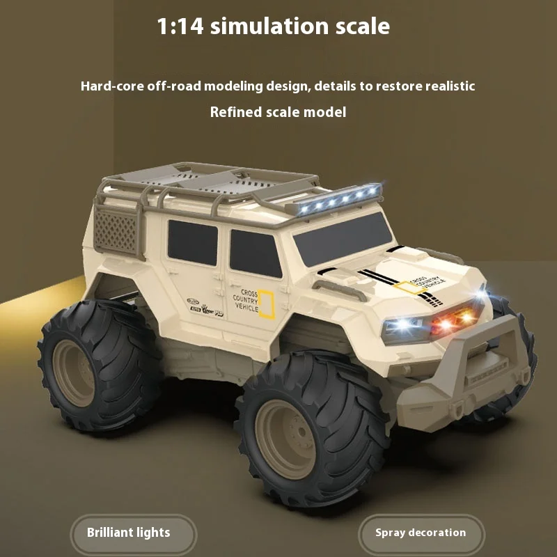 1: 14 Full Scale Remote Control 4wd Amphibious Multi Layer Waterproof Design All Terrain Climbing Off Road Mountain Bike
1: 14 Full Scale Remote Control 4wd Amphibious Multi Layer Waterproof Design All Terrain Climbing Off Road Mountain Bike
