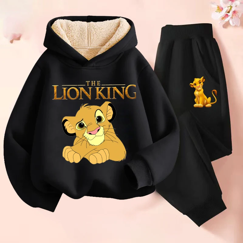 Mufasa Король Лев комплект детской одежды Дисней мультфильм аниме пуловер с принтом толстовки + штаны зимний теплый толстый свитшот комплект подарочный топ
Mufasa Король Лев комплект детской одежды Дисней мультфильм аниме пуловер с принтом толстовки + штаны зимний теплый толстый свитшот комплект подарочный топ