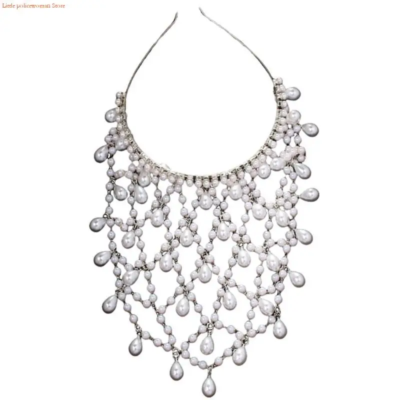 F92D Шляпа ручной работы с жемчугом, свадебные головные уборы в стиле Лолиты, свадебные аксессуары для волос для свадеб и
F92D Шляпа ручной работы с жемчугом, свадебные головные уборы в стиле Лолиты, свадебные аксессуары для волос для свадеб и