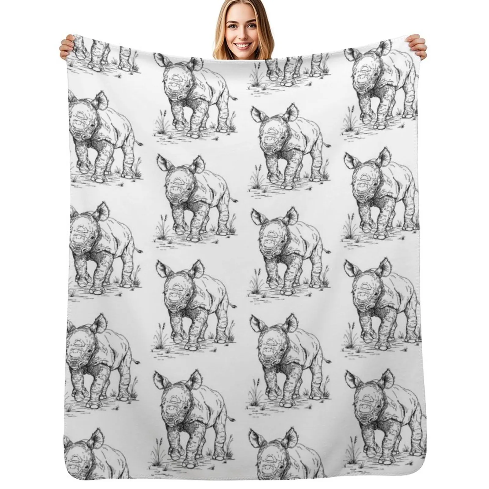 Baby Rhino Throw Blanket For Sofa Thin Giant Sofa for babies Thin Blankets 
Baby Rhino Throw Blanket For Sofa Thin Giant Sofa for babies Thin Blankets