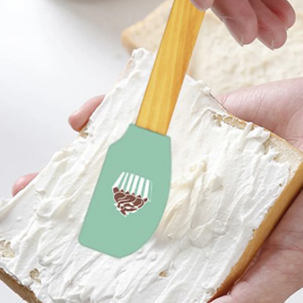 2pcs Silicone Scraper Non-Stick Light Green Ergonomic Handle Easy Storage Baking Tool For Cake Cream Butter Mixing Kitchen
2pcs Silicone Scraper Non-Stick Light Green Ergonomic Handle Easy Storage Baking Tool For Cake Cream Butter Mixing Kitchen