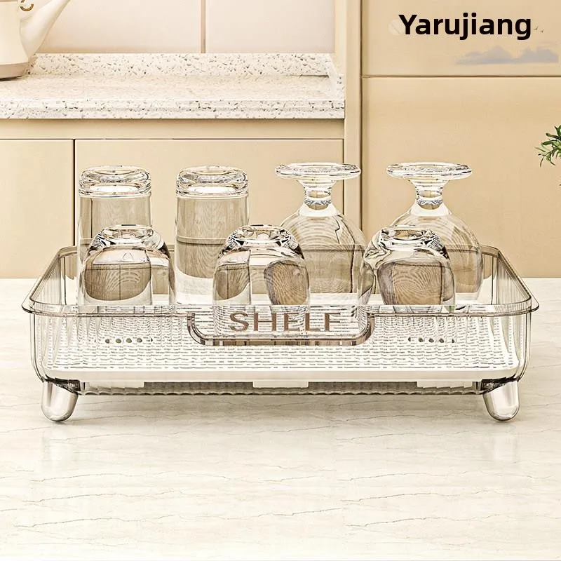 Modern Minimalist Tea Tray Rectangular Tea Cup Draining Tray Luxury Living Room Tea Table Cup Storage Box Nordic Style Plastic
Modern Minimalist Tea Tray Rectangular Tea Cup Draining Tray Luxury Living Room Tea Table Cup Storage Box Nordic Style Plastic