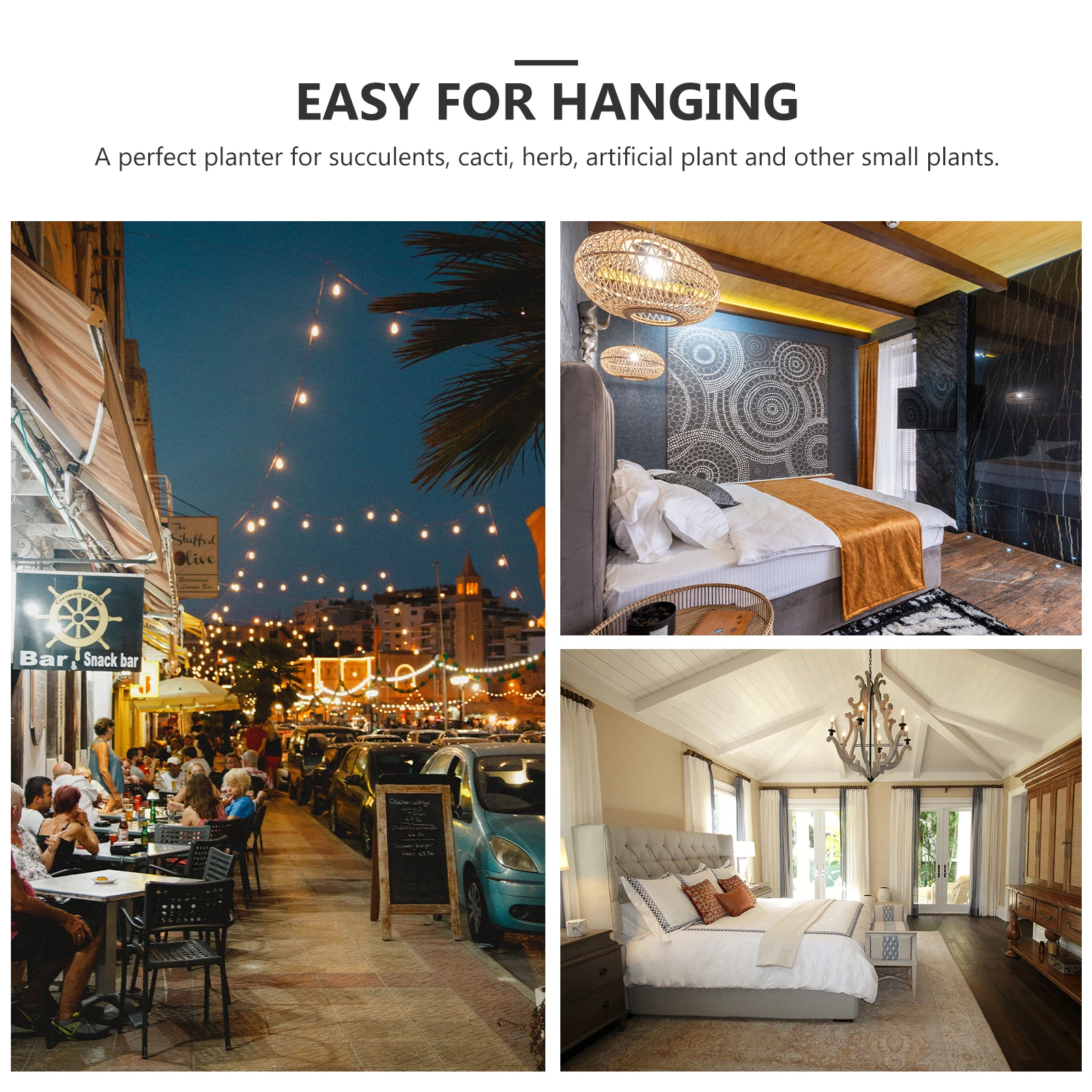 1 Set Iron Hanging Plant Pot Vintage Style Ceiling Light Potted Plants Pendant Chandelier For Indoor Decorative Home Hanging
1 Set Iron Hanging Plant Pot Vintage Style Ceiling Light Potted Plants Pendant Chandelier For Indoor Decorative Home Hanging