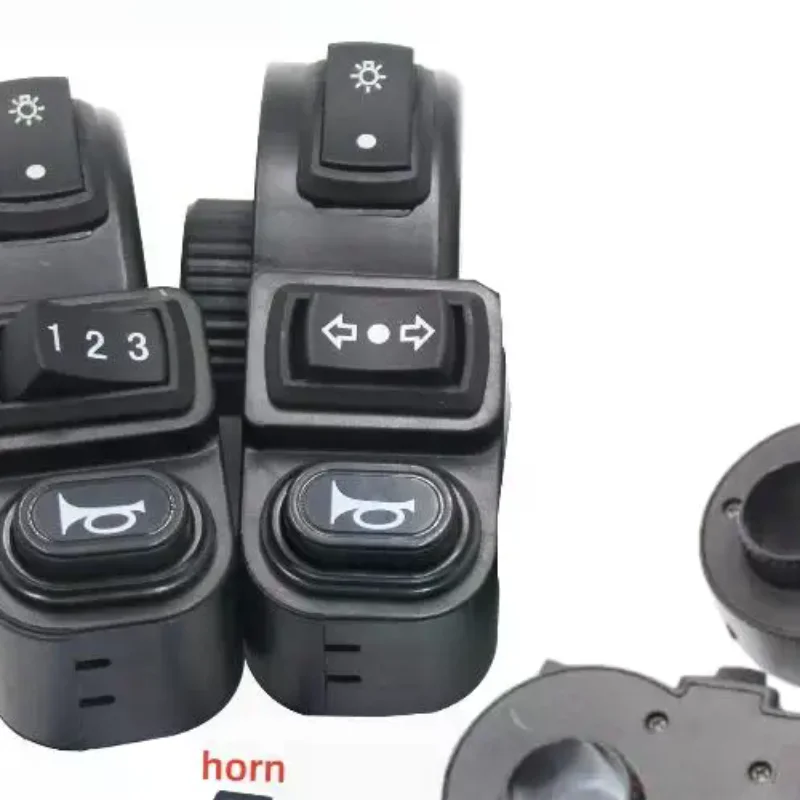 1/3Pcs Motorcycle Accessories 3in1 E-bike Light ON-OFF Switch Horn Turn Signal Switches For Motorcycle Handlebar Switch
1/3Pcs Motorcycle Accessories 3in1 E-bike Light ON-OFF Switch Horn Turn Signal Switches For Motorcycle Handlebar Switch