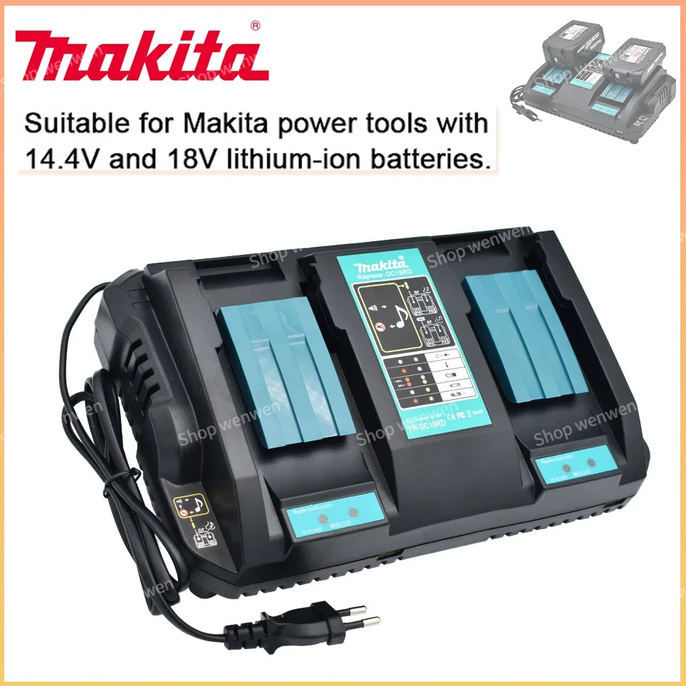 Dual USB Port charger for Makita Battery Charger 14.4V 18V BL1860 BL1415 BL1430 BL1830 BL1840 BL1850 BL1845
Dual USB Port charger for Makita Battery Charger 14.4V 18V BL1860 BL1415 BL1430 BL1830 BL1840 BL1850 BL1845