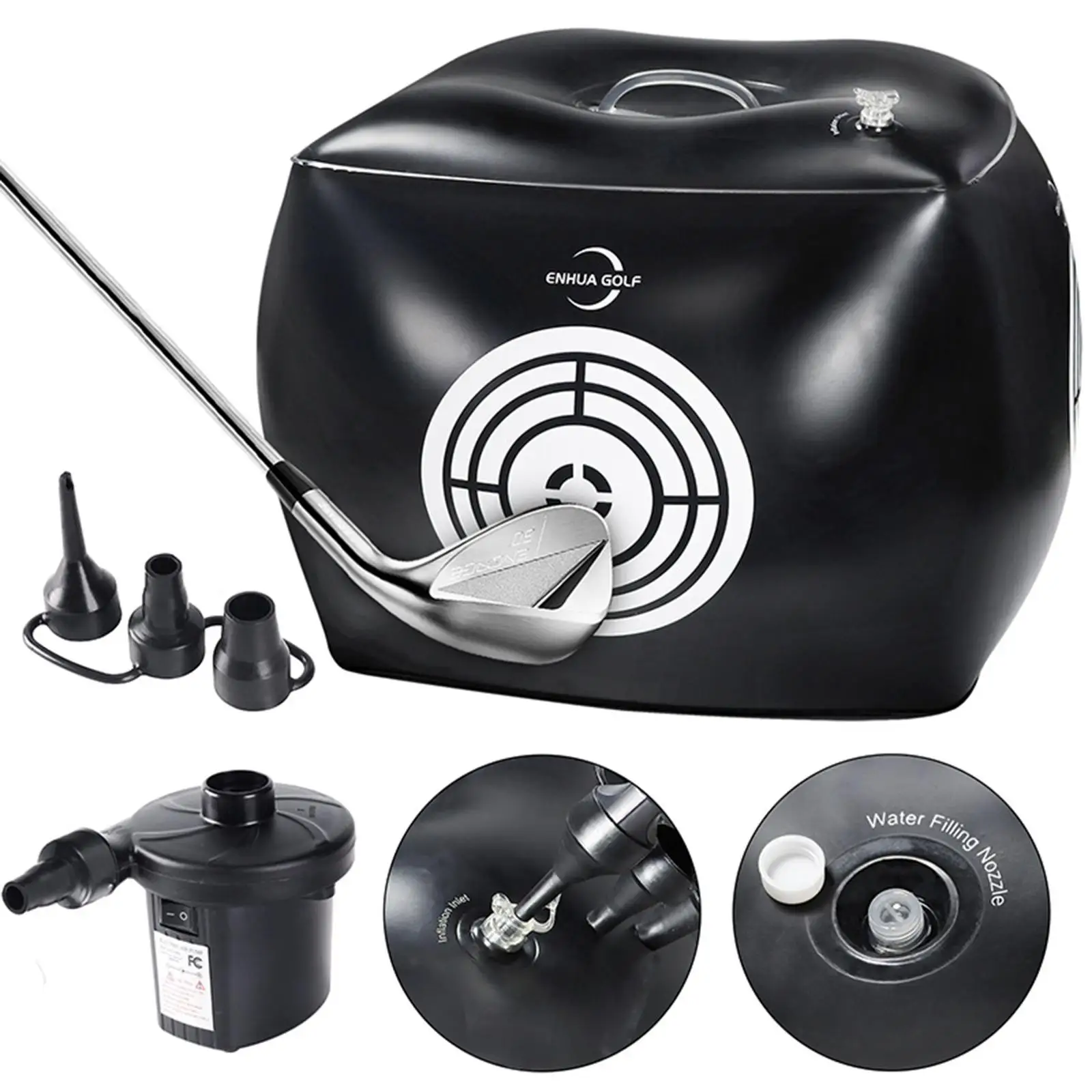 Golf Hitting Bag Swing Aid Impact Training Smash Bag for Indoor Home Gym Outdoor
Golf Hitting Bag Swing Aid Impact Training Smash Bag for Indoor Home Gym Outdoor