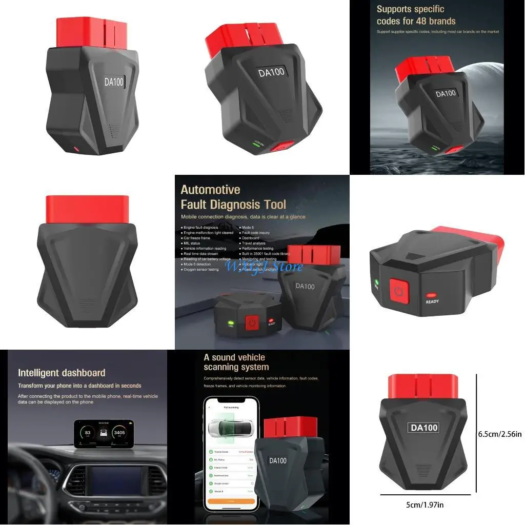 37JE Easy Carry OBD2 Scanner Fault Code Meter for Quick Engine Error Detection & Repair
37JE Easy Carry OBD2 Scanner Fault Code Meter for Quick Engine Error Detection & Repair