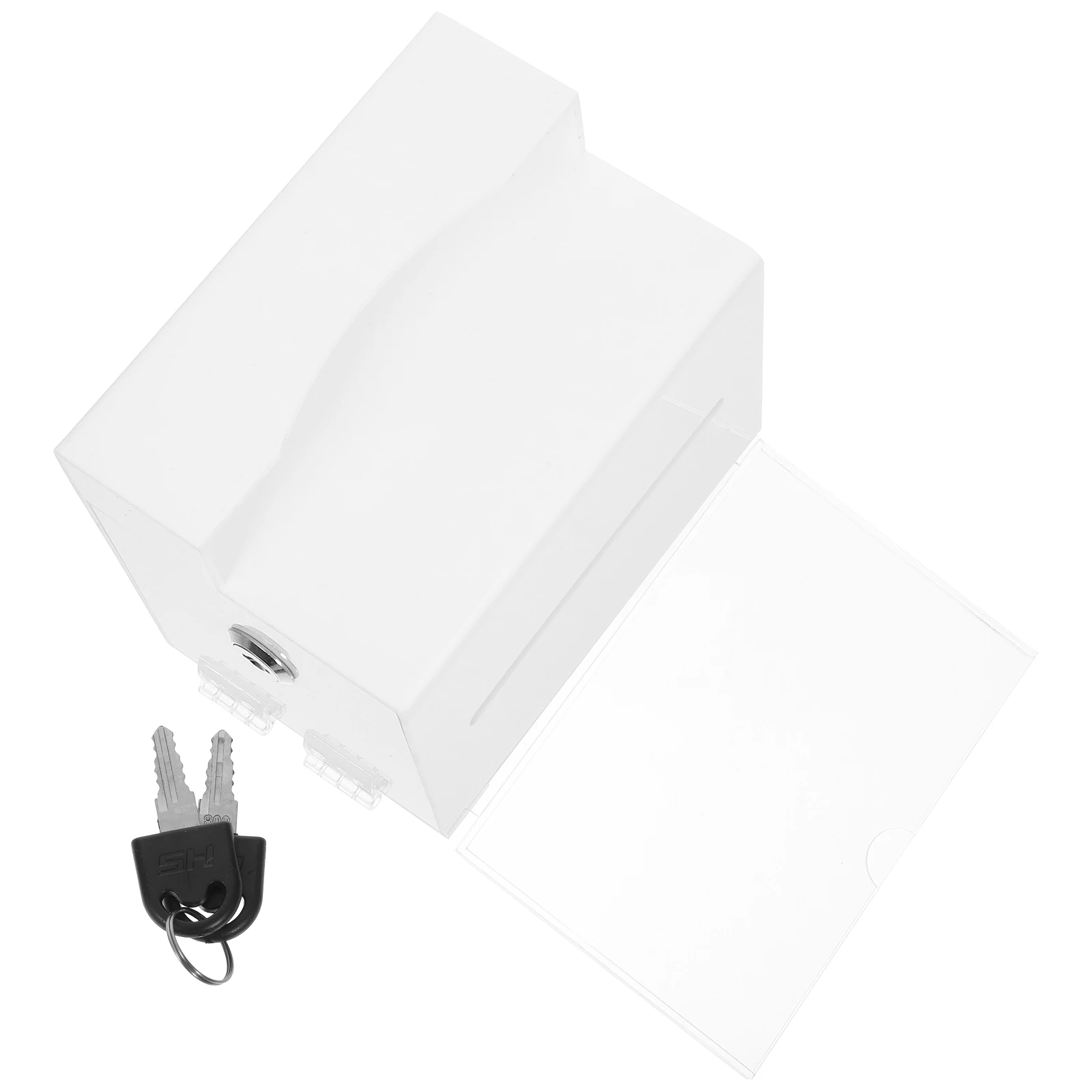 Secure Transparent Ballot Box with Lock Donation Fundraising Mailbox Lightweight Modern Design Acrylic for Halloween
Secure Transparent Ballot Box with Lock Donation Fundraising Mailbox Lightweight Modern Design Acrylic for Halloween