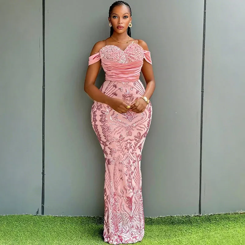 Doyerl Вечерние платья с блестками и блестками для женщин, вечерние, свадебные, с открытыми плечами, без бретелек, облегающее платье русалки, элегантное платье макси
Doyerl Вечерние платья с блестками и блестками для женщин, вечерние, свадебные, с открытыми плечами, без бретелек, облегающее платье русалки, элегантное платье макси