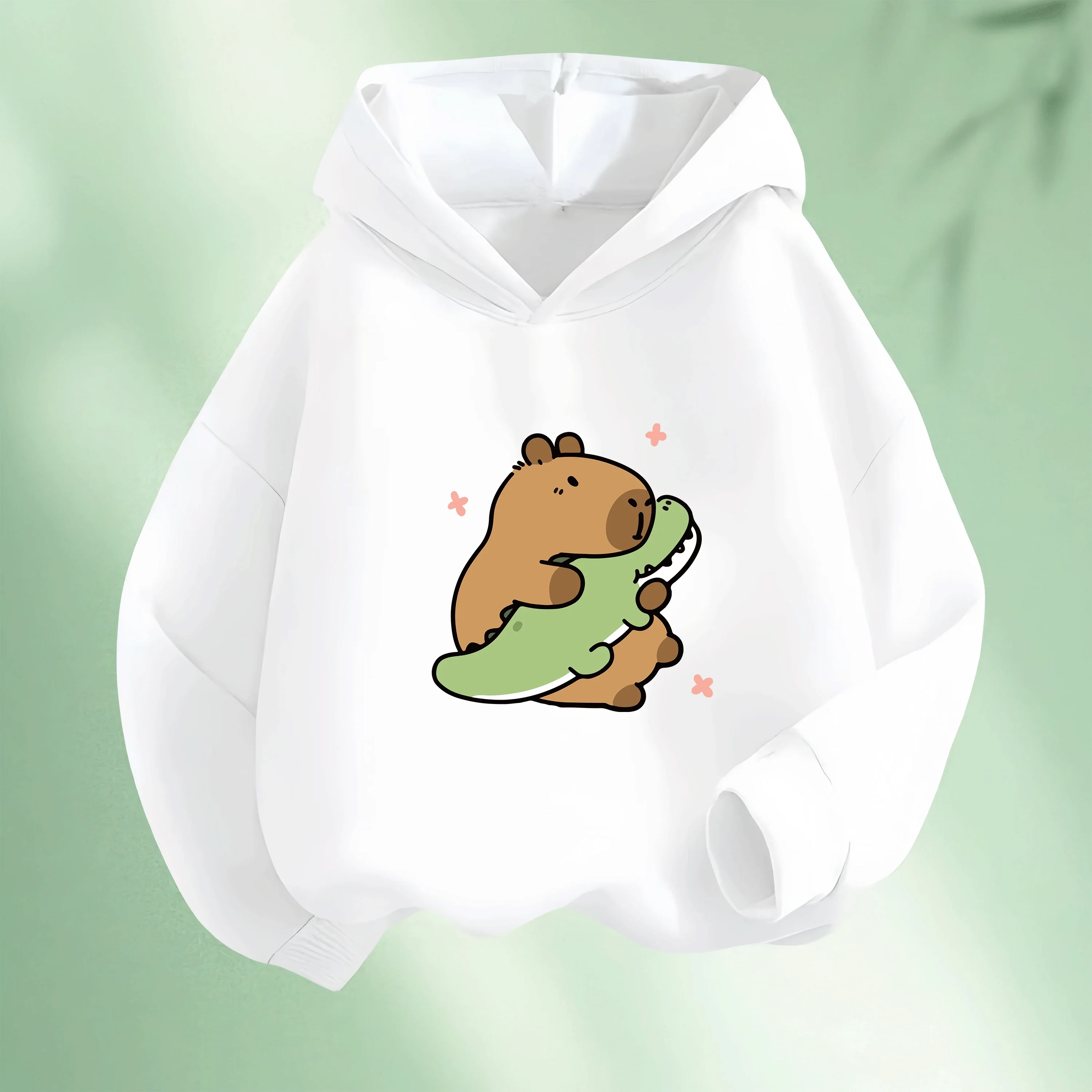 2-14Y Boys Girls Children Fashion Pure Cotton Hoodie Capybara Print Spring Autumn
2-14Y Boys Girls Children Fashion Pure Cotton Hoodie Capybara Print Spring Autumn
