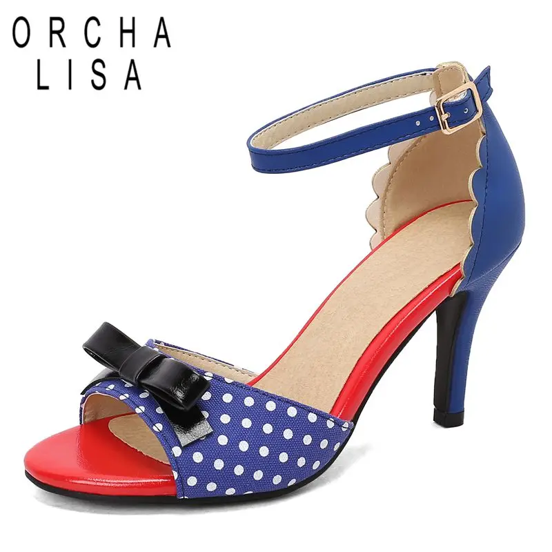 ORCHA LISA 2025 Sweet Mixed Color Sandals for Women Thin Heels 9cm Buckle Strap Bowknot Plus Size 46 47 48 Dating Female Shoes
ORCHA LISA 2025 Sweet Mixed Color Sandals for Women Thin Heels 9cm Buckle Strap Bowknot Plus Size 46 47 48 Dating Female Shoes