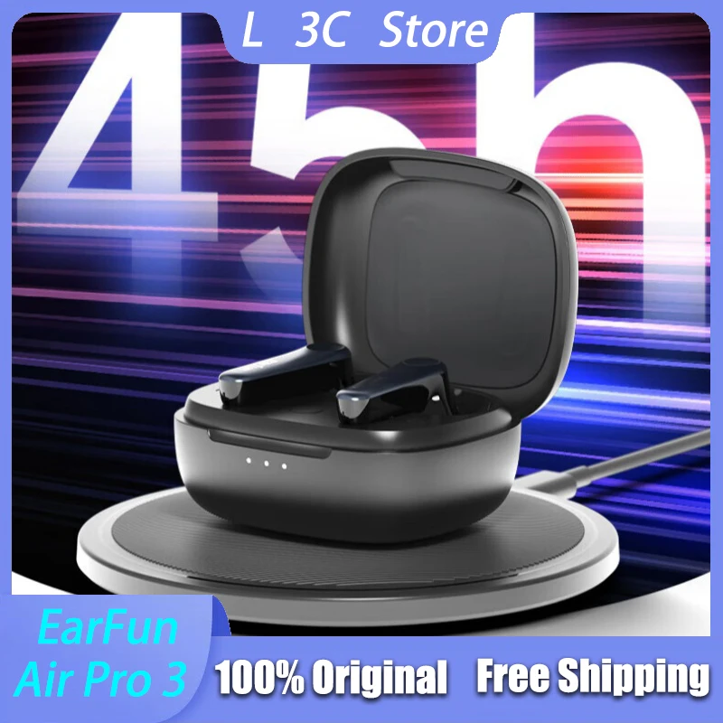 Original EarFun Air Pro 3 Wireless Earphone Hybrid Noise Reduction Hi-Fi Headphones IPX5 Waterproof Headphones PC Gamer Earbuds
Original EarFun Air Pro 3 Wireless Earphone Hybrid Noise Reduction Hi-Fi Headphones IPX5 Waterproof Headphones PC Gamer Earbuds
