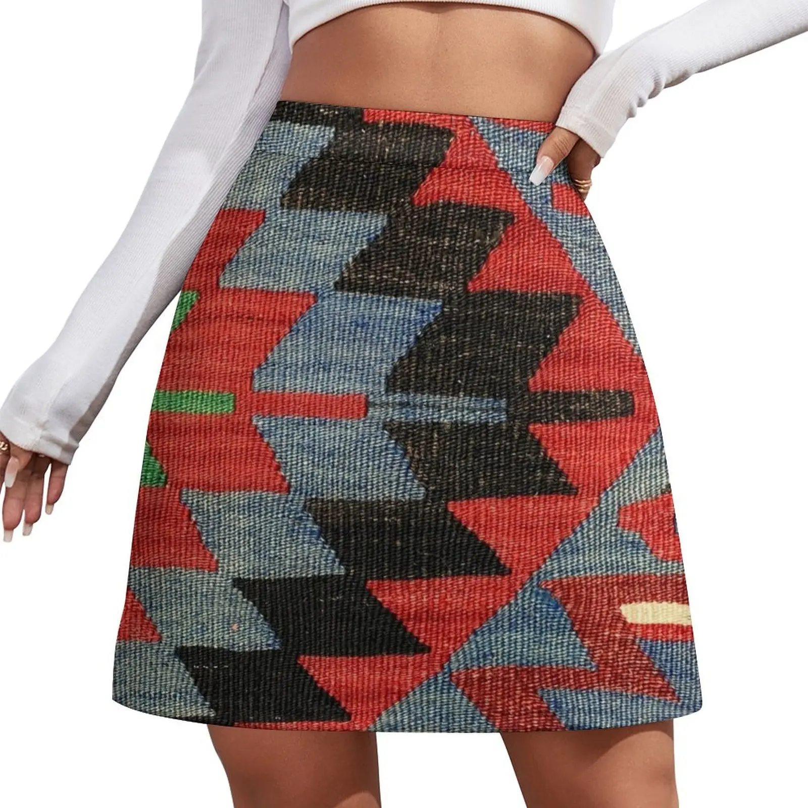 Decorative Esme Kilim, Navaho Weave, Woven Textile, Persian Carpet Mini Skirt korean skirt japanese fashion korean ladies summer
Decorative Esme Kilim, Navaho Weave, Woven Textile, Persian Carpet Mini Skirt korean skirt japanese fashion korean ladies summer
