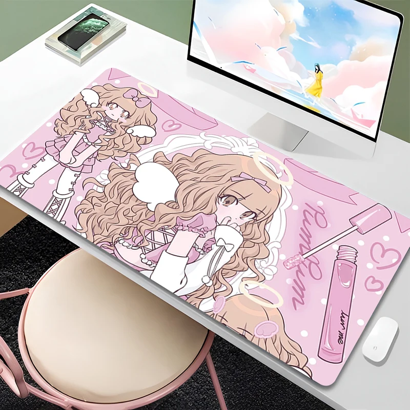 Mouse Pad PC Pink Gamer Cabinet Extended Desk Mat XXL Kawaii Bowknot Mousepad Laptop Anime Sexy Girl Keyboard Rug Rubber Carpet
Mouse Pad PC Pink Gamer Cabinet Extended Desk Mat XXL Kawaii Bowknot Mousepad Laptop Anime Sexy Girl Keyboard Rug Rubber Carpet