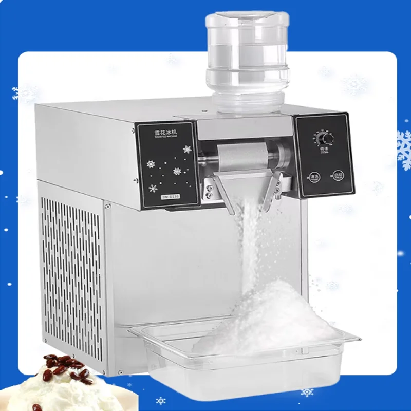 Commercial High-Quality Ice Sand Molding Machine Snowflake Machine Multi-Function Small Shaved Ice
Commercial High-Quality Ice Sand Molding Machine Snowflake Machine Multi-Function Small Shaved Ice