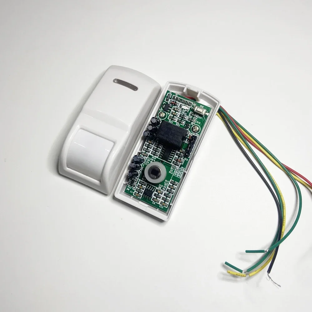 4 шт., 9-15 В постоянного тока, настенный проводной инфракрасный детектор, занавеска, мини-маленький PIR-датчик движения для триггера движения, NC/NO, релейный сигнал
4 шт., 9-15 В постоянного тока, настенный проводной инфракрасный детектор, занавеска, мини-маленький PIR-датчик движения для триггера движения, NC/NO, релейный сигнал