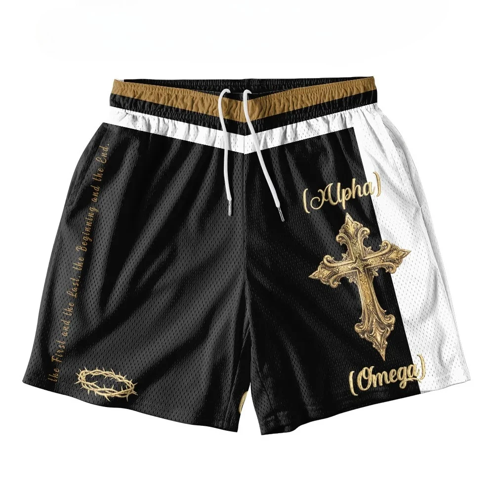 2026 Summer Fashion New Jesus Faith Follow Style 3D Printing Loose Outdoor Shorts Street Harajuku Casual Sports Shorts Large
2026 Summer Fashion New Jesus Faith Follow Style 3D Printing Loose Outdoor Shorts Street Harajuku Casual Sports Shorts Large